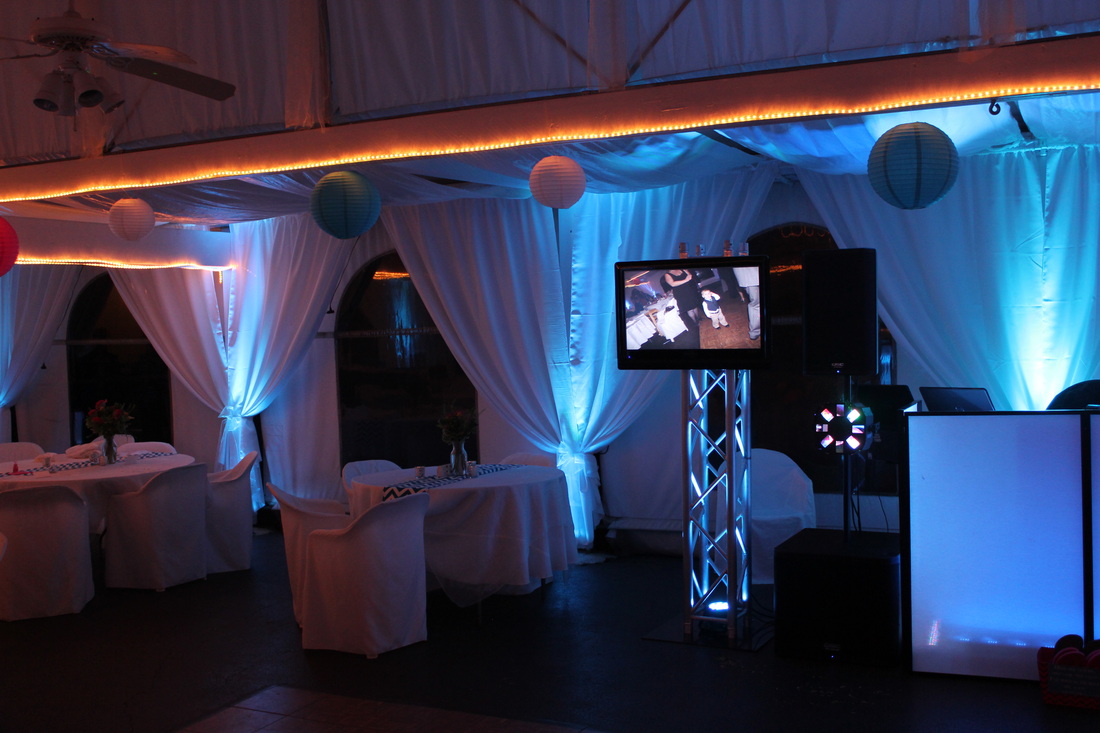 Wedding Reception Uplighting